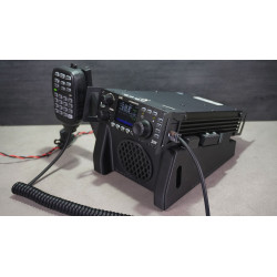 Ständer für Xiegu G90 mit Mikrofonhalter