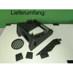 Ständer für Xiegu G90 mit Mikrofonhalter