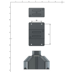 Halterung für MLA 30 / MLA30+