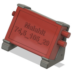 Ständer für Malahit  74,5 x 105 x 29