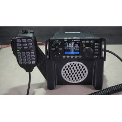 Ständer für Xiegu G90 mit Mikrofonhalter
